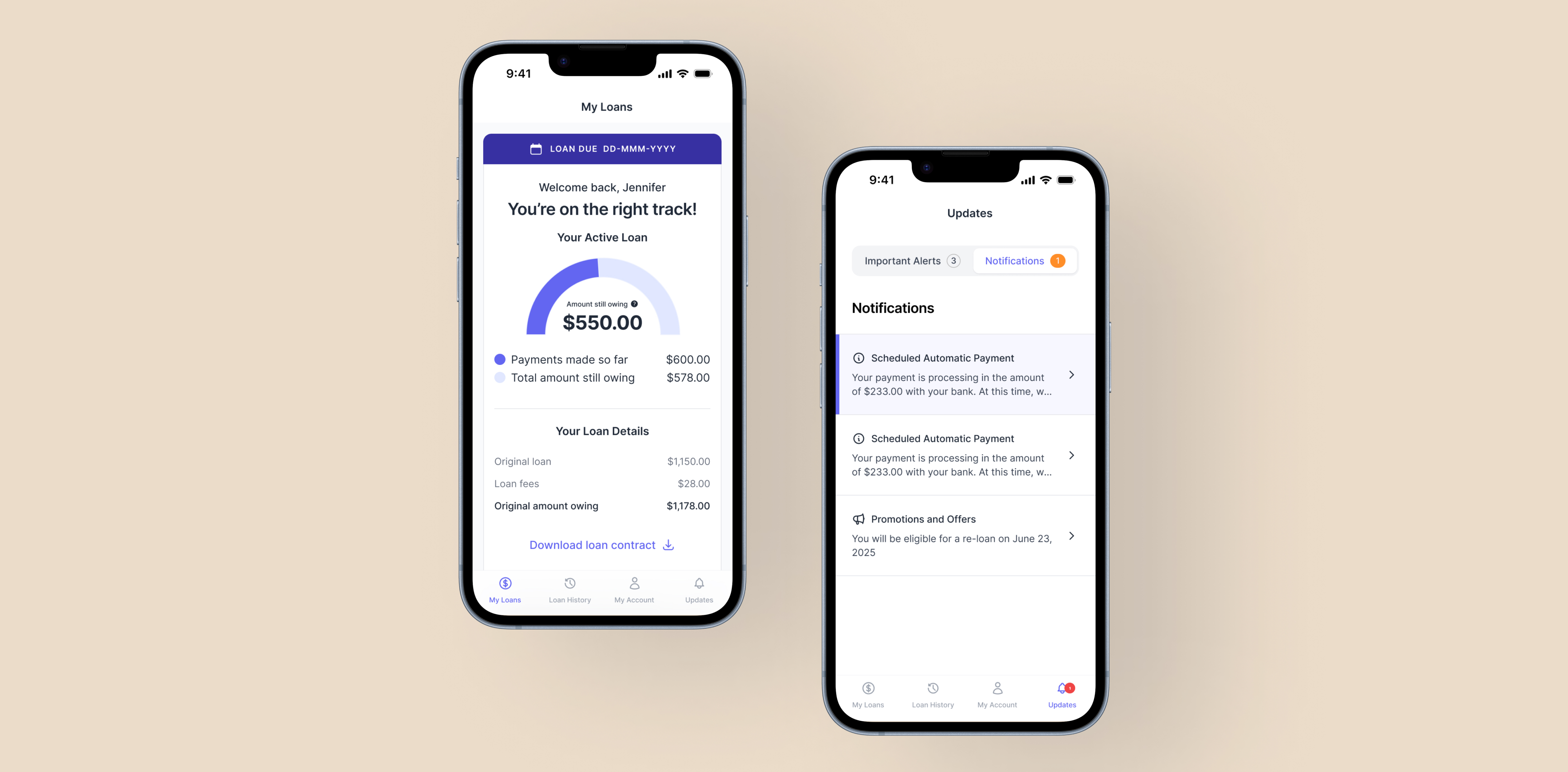Mobile Retention Design for a Payday Lending Platform